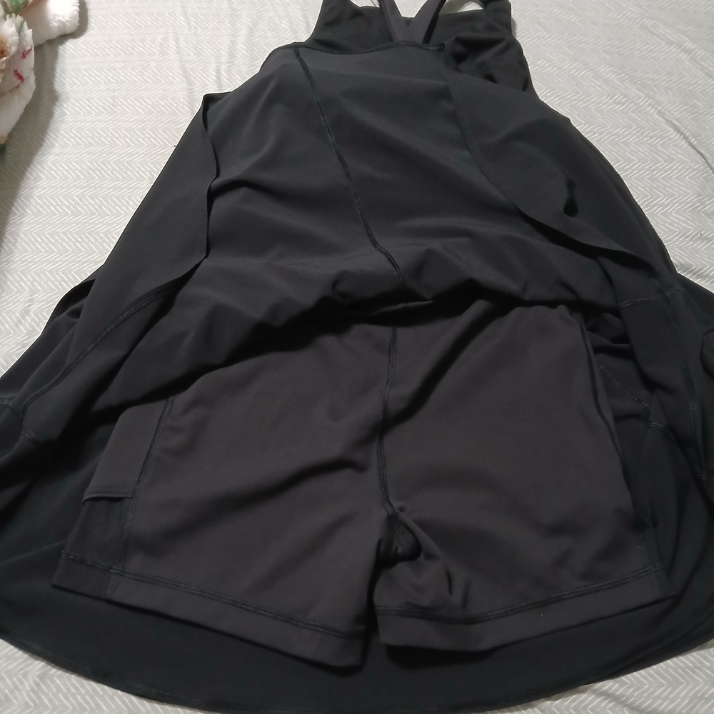 lululemon athletica Black Backless Skater Athletic Dress - Picture 4 of 4
